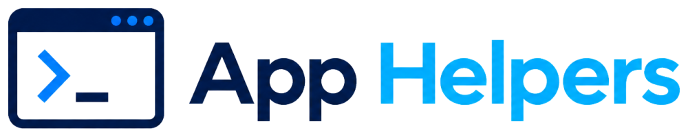 apphelpers·앱헬퍼스 로고